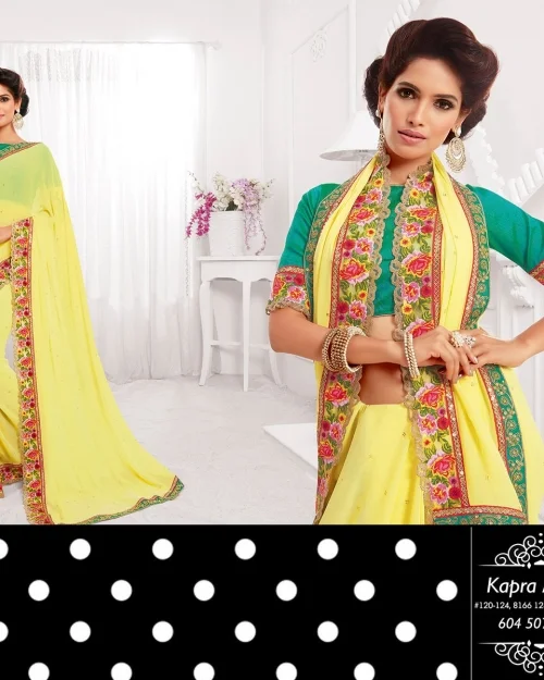 Amaya Saree Collection - Design AC16011 - Kapra Mandi Fabric Store