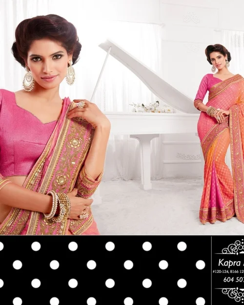 Amaya Saree Collection - Design AC16011 - Kapra Mandi Fabric Store